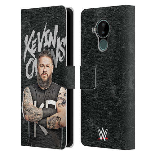 WWE Kevin Owens Portrait Leather Book Wallet Case Cover For Nokia C30