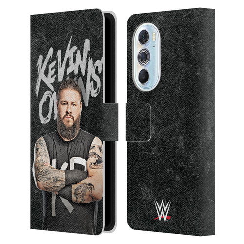 WWE Kevin Owens Portrait Leather Book Wallet Case Cover For Motorola Edge X30