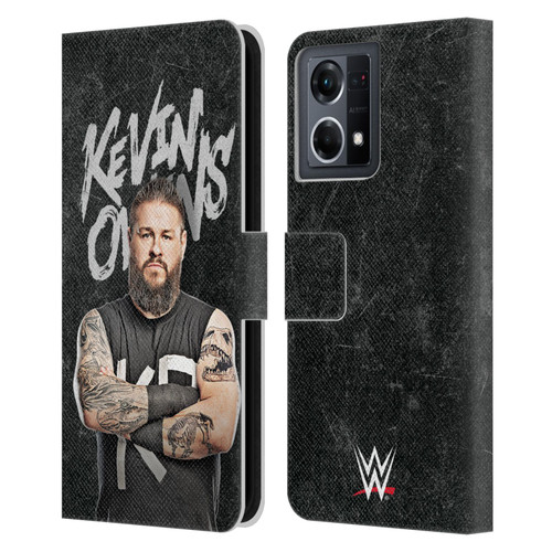 WWE Kevin Owens Portrait Leather Book Wallet Case Cover For OPPO Reno8 4G