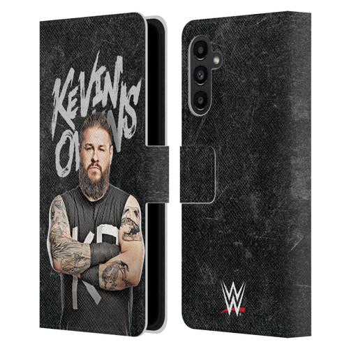 WWE Kevin Owens Portrait Leather Book Wallet Case Cover For Samsung Galaxy A13 5G (2021)