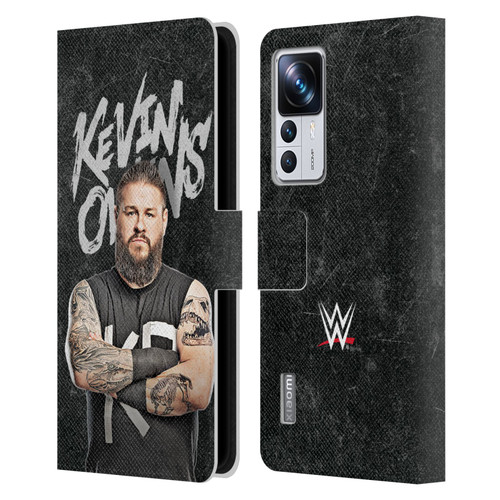 WWE Kevin Owens Portrait Leather Book Wallet Case Cover For Xiaomi 12T Pro