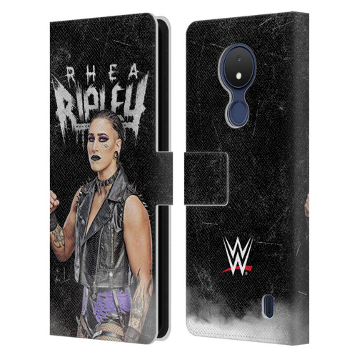 WWE Rhea Ripley Portrait Leather Book Wallet Case Cover For Nokia C21