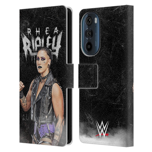 WWE Rhea Ripley Portrait Leather Book Wallet Case Cover For Motorola Edge 30