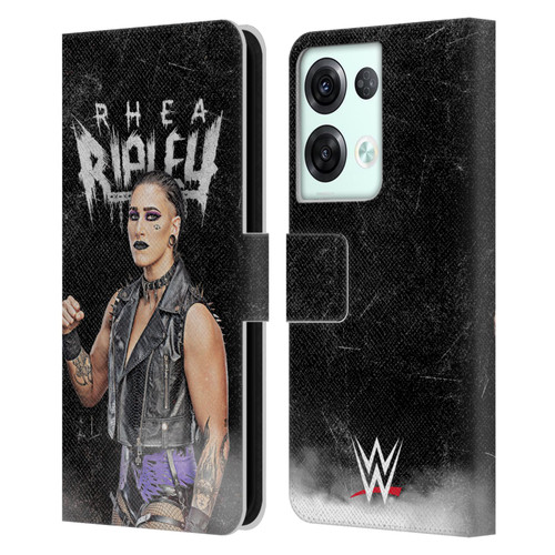 WWE Rhea Ripley Portrait Leather Book Wallet Case Cover For OPPO Reno8 Pro