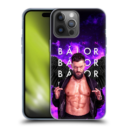 WWE Finn Balor Portrait Soft Gel Case for Apple iPhone 14 Pro Max