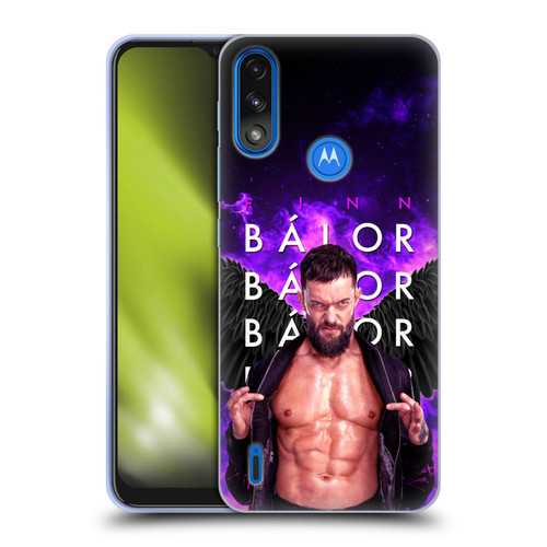WWE Finn Balor Portrait Soft Gel Case for Motorola Moto E7 Power / Moto E7i Power