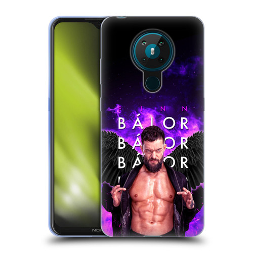 WWE Finn Balor Portrait Soft Gel Case for Nokia 5.3