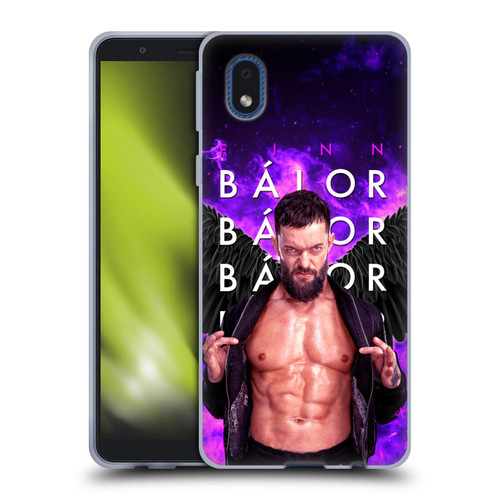 WWE Finn Balor Portrait Soft Gel Case for Samsung Galaxy A01 Core (2020)