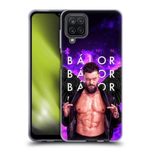 WWE Finn Balor Portrait Soft Gel Case for Samsung Galaxy A12 (2020)