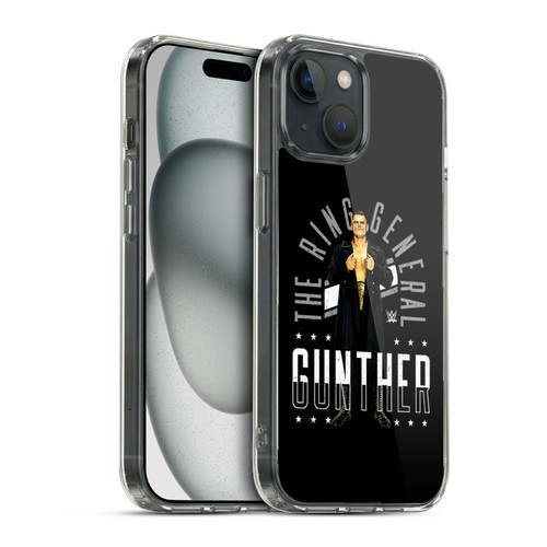 WWE Gunther Ring General Soft Gel Case for Apple iPhone 15 & MagSafe