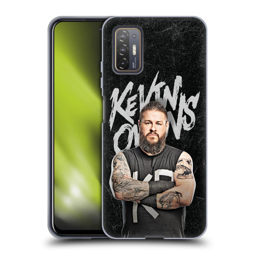 WWE Kevin Owens Portrait Soft Gel Case for HTC Desire 21 Pro 5G