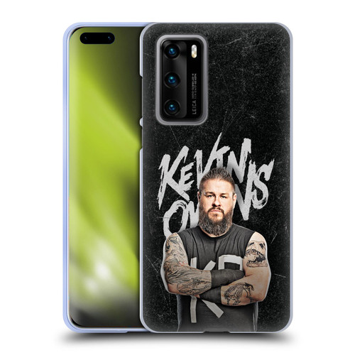 WWE Kevin Owens Portrait Soft Gel Case for Huawei P40 5G