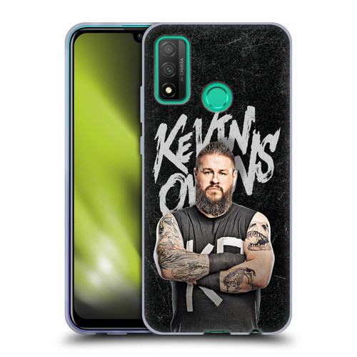 WWE Kevin Owens Portrait Soft Gel Case for Huawei P Smart (2020)