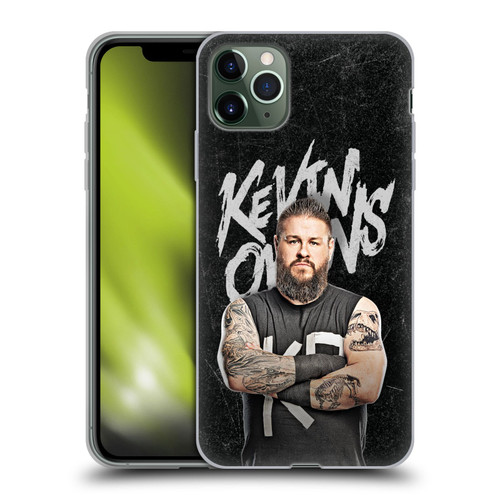 WWE Kevin Owens Portrait Soft Gel Case for Apple iPhone 11 Pro Max