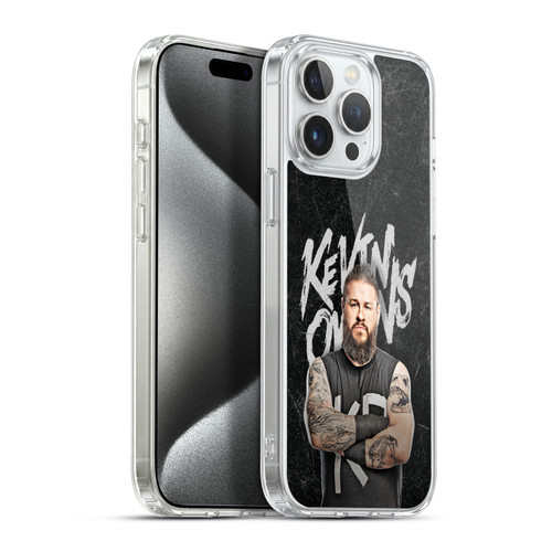 WWE Kevin Owens Portrait Soft Gel Case for Apple iPhone 15 Pro Max & MagSafe
