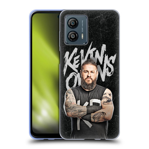 WWE Kevin Owens Portrait Soft Gel Case for Motorola Moto G53 5G