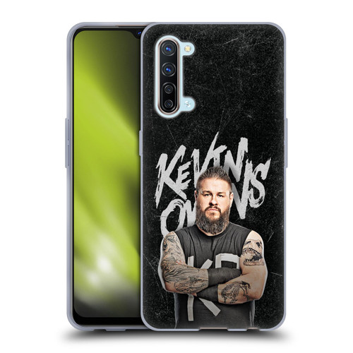 WWE Kevin Owens Portrait Soft Gel Case for OPPO Find X2 Lite 5G