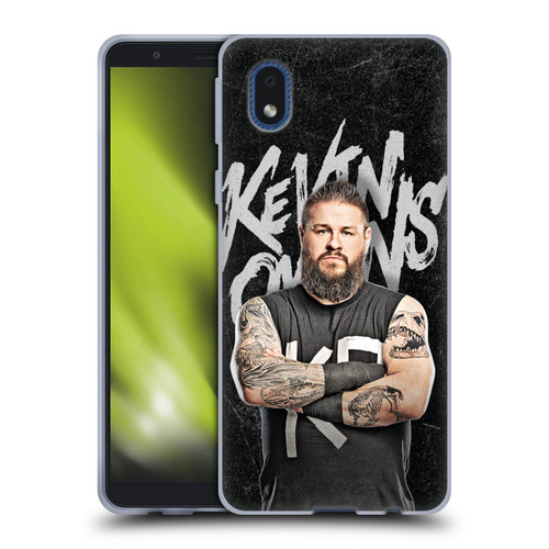 WWE Kevin Owens Portrait Soft Gel Case for Samsung Galaxy A01 Core (2020)