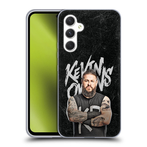 WWE Kevin Owens Portrait Soft Gel Case for Samsung Galaxy A54 5G