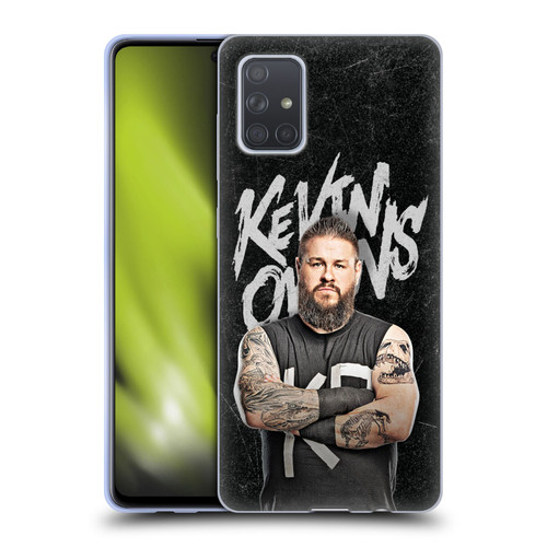 WWE Kevin Owens Portrait Soft Gel Case for Samsung Galaxy A71 (2019)
