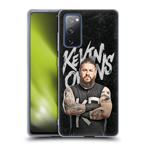 WWE Kevin Owens Portrait Soft Gel Case for Samsung Galaxy S20 FE / 5G