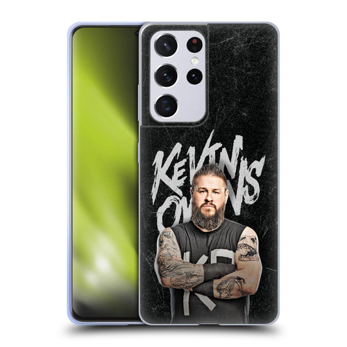WWE Kevin Owens Portrait Soft Gel Case for Samsung Galaxy S21 Ultra 5G