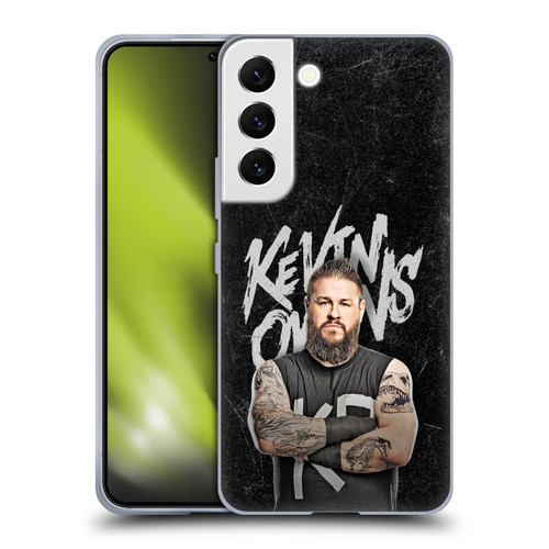 WWE Kevin Owens Portrait Soft Gel Case for Samsung Galaxy S22 5G