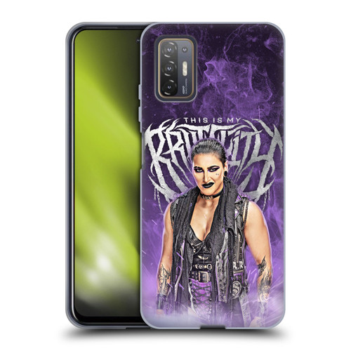WWE Rhea Ripley This Is My Brutality Soft Gel Case for HTC Desire 21 Pro 5G