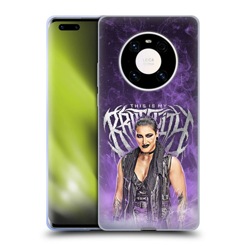 WWE Rhea Ripley This Is My Brutality Soft Gel Case for Huawei Mate 40 Pro 5G