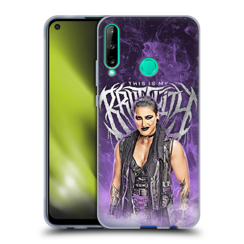 WWE Rhea Ripley This Is My Brutality Soft Gel Case for Huawei P40 lite E