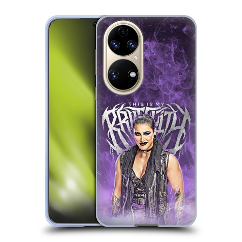 WWE Rhea Ripley This Is My Brutality Soft Gel Case for Huawei P50