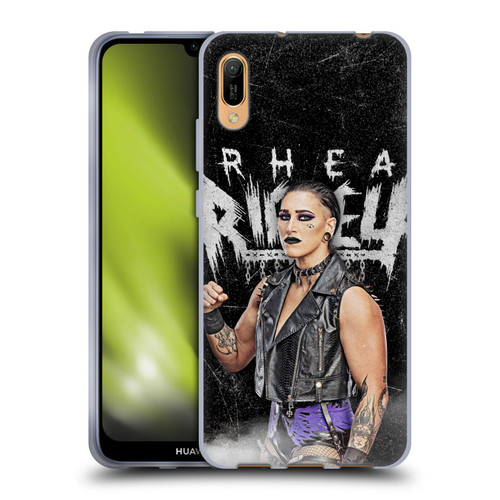 WWE Rhea Ripley Portrait Soft Gel Case for Huawei Y6 Pro (2019)