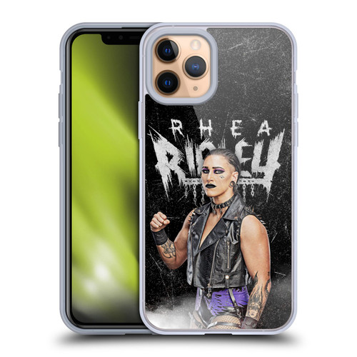 WWE Rhea Ripley Portrait Soft Gel Case for Apple iPhone 11 Pro & MagSafe