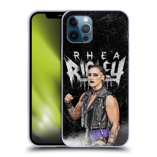 WWE Rhea Ripley Portrait Soft Gel Case for Apple iPhone 12 / iPhone 12 Pro