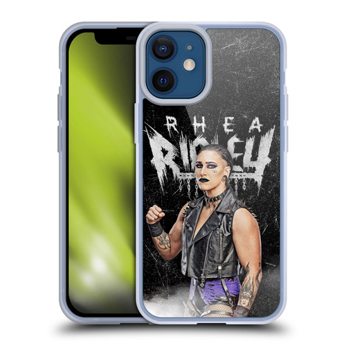 WWE Rhea Ripley Portrait Soft Gel Case for Apple iPhone 12 Mini & MagSafe