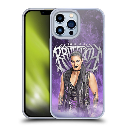 WWE Rhea Ripley This Is My Brutality Soft Gel Case for Apple iPhone 13 Pro Max