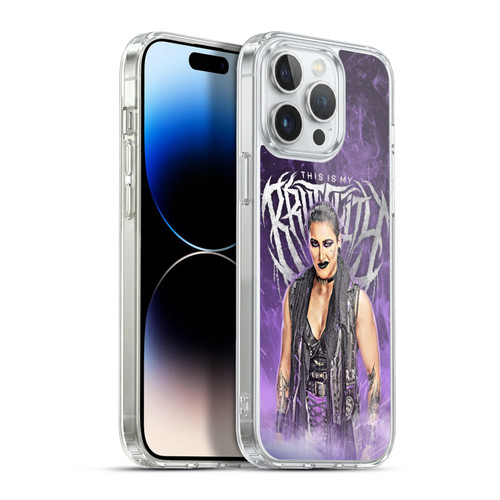 WWE Rhea Ripley This Is My Brutality Soft Gel Case for Apple iPhone 13 Pro Max & MagSafe