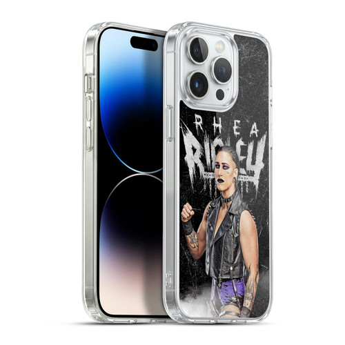 WWE Rhea Ripley Portrait Soft Gel Case for Apple iPhone 13 Pro Max & MagSafe
