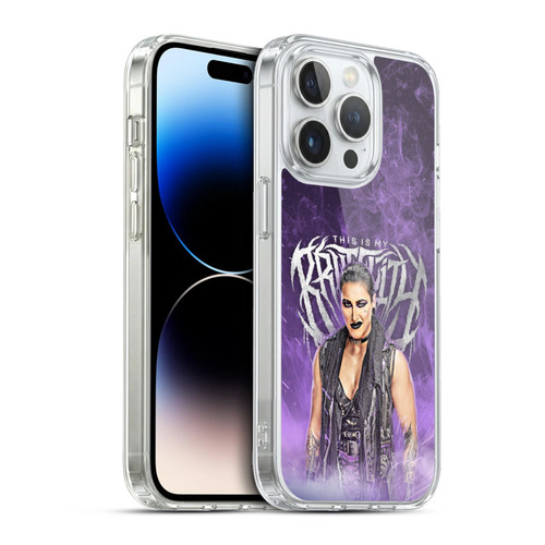 WWE Rhea Ripley This Is My Brutality Soft Gel Case for Apple iPhone 13 Pro & MagSafe
