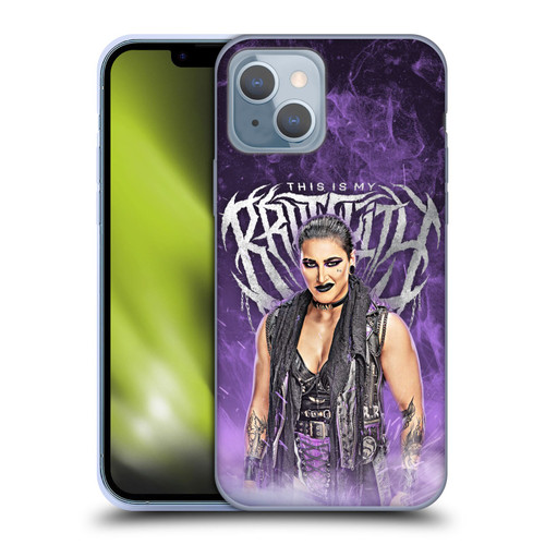 WWE Rhea Ripley This Is My Brutality Soft Gel Case for Apple iPhone 14