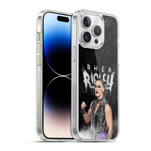 WWE Rhea Ripley Portrait Soft Gel Case for Apple iPhone 14 Pro Max & MagSafe