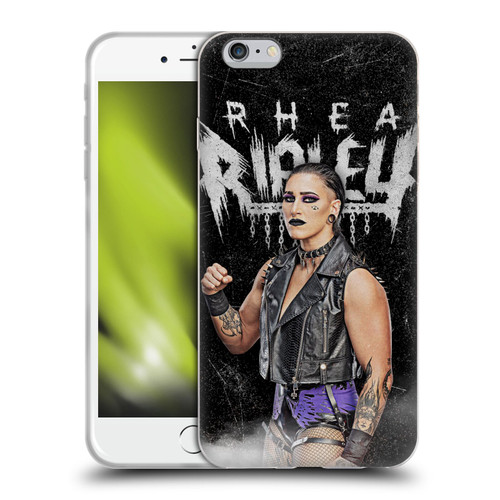 WWE Rhea Ripley Portrait Soft Gel Case for Apple iPhone 6 Plus / iPhone 6s Plus