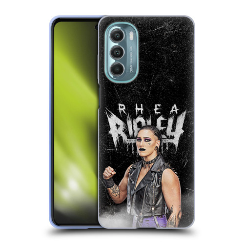WWE Rhea Ripley Portrait Soft Gel Case for Motorola Moto G Stylus 5G (2022)