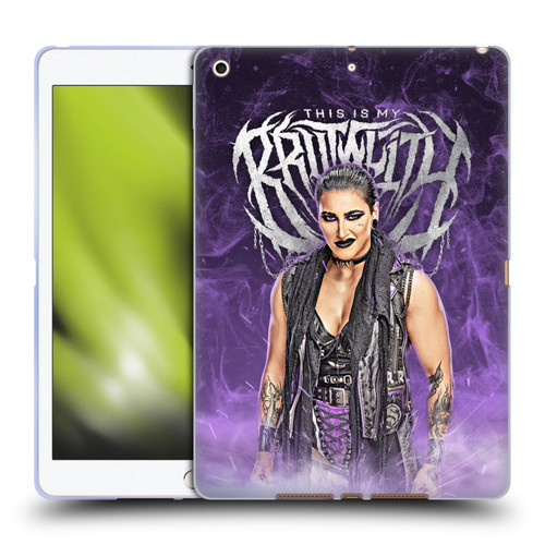 WWE Rhea Ripley This Is My Brutality Soft Gel Case for Apple iPad 10.2 2019/2020/2021