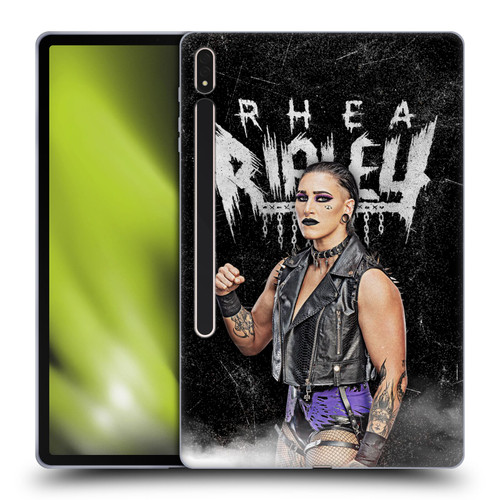 WWE Rhea Ripley Portrait Soft Gel Case for Samsung Galaxy Tab S8 Plus
