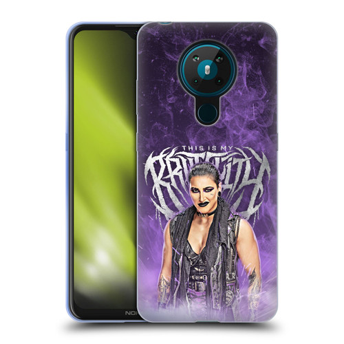 WWE Rhea Ripley This Is My Brutality Soft Gel Case for Nokia 5.3