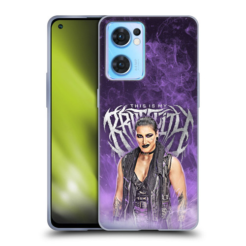 WWE Rhea Ripley This Is My Brutality Soft Gel Case for OPPO Reno7 5G / Find X5 Lite