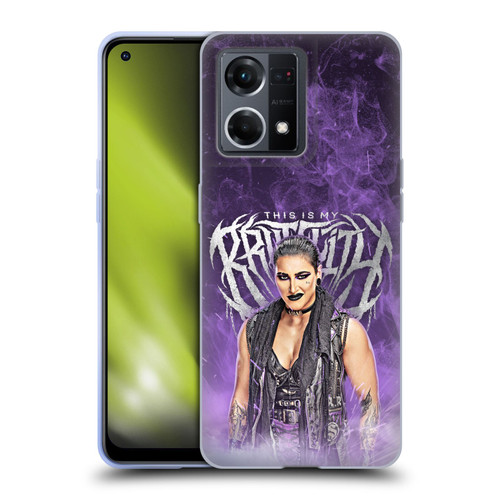 WWE Rhea Ripley This Is My Brutality Soft Gel Case for OPPO Reno8 4G