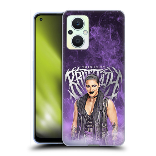 WWE Rhea Ripley This Is My Brutality Soft Gel Case for OPPO Reno8 Lite