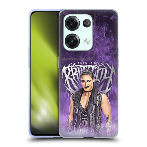 WWE Rhea Ripley This Is My Brutality Soft Gel Case for OPPO Reno8 Pro